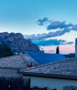 Finalización de las obras de una instalación fotovoltaica en Collbató