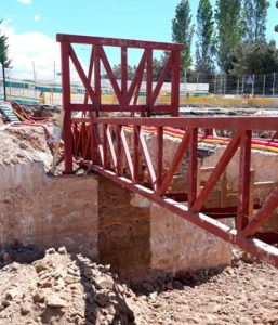 Proyecto de paso inferior y estructuras auxiliares, Sant Cugat del Vallès